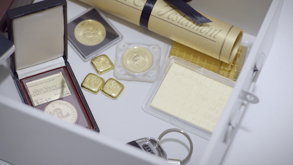 valuables in a Safe Deposit Box